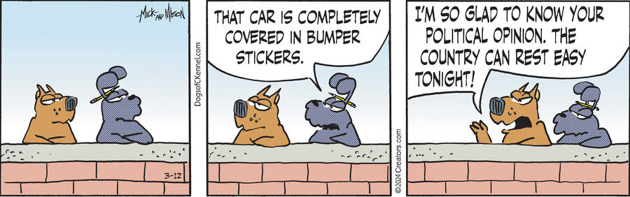 Dogs of C-Kennel for Mar 12, 2024