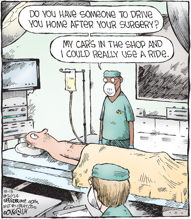 Speed Bump for Oct 15, 2024