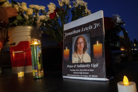 A Las Vegas high school grapples with how a feud over stolen items