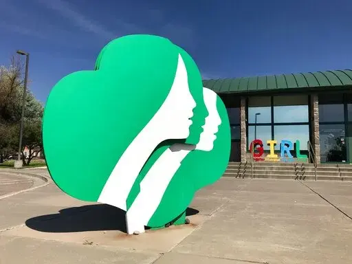 The headquarters of Girl Scouts of New Mexico Trails in Albuquerque, N.M., is shown June 7, 2021. Philanthropist MacKenzie Scott has donated $84.5 million to Girl Scouts of the USA and 29 of its local branches. The CEO, Sofia Chang, of the 110-year-old organization said Tuesday, Oct. 18, 2022, that her support of the organization means as much to them as the donation itself. The funds will help the organization recover from the impact of the pandemic, which drove down its membership. (AP Photo/S