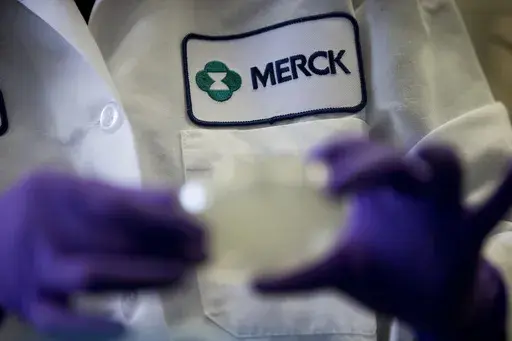 A Merck scientist conducts research on Feb. 28, 2013, in West Point, Pa. Merck is suing the federal government Tuesday, June 6, 2023, over a plan to negotiate Medicare drug prices, calling the program a sham equivalent to extortion. The drugmaker is seeking to halt the program, which was laid out in the Inflation Reduction Act and is expected to save taxpayers billions of dollars in the coming years. (AP Photo/Matt Rourke, File)