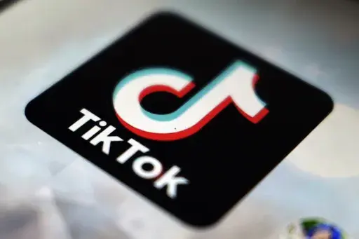 A view of the TikTok app logo, in Tokyo, Sept. 28, 2020.Britain’s privacy watchdog has hit TikTok with a multimillion-dollar penalty for a slew of data protection breaches including misusing children’s data. The Information Commissioner’s Office said Tuesday, April 4, 2023, that it issued a $15.9 milllion fine to the the short-video sharing app, which is wildly popular with young people. (AP Photo/Kiichiro Sato, File)