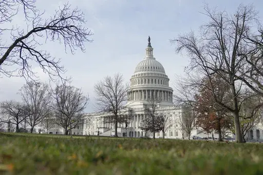 The U.S. Capitol is seen, Friday, Dec. 1, 2023, in Washington. Republicans have picked a little-known county lawmaker who once served in the Israeli military as their candidate in a special election to replace ousted New York congressman George Santos, party officials said Thursday, Dec. 14. (AP Photo/Mariam Zuhaib, File)