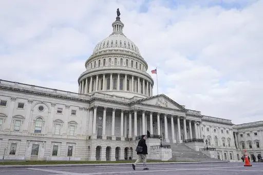 The U.S Capitol is seen on Jan. 8, 2024, in Washington. The chairmen of the top tax policy committees in Congress announced a bipartisan agreement Tuesday, Jan. 16, 2024, to enhance the child tax credit and revive a variety of tax breaks for businesses, a combination designed to attract support from lawmakers of both political parties. (AP Photo/Mariam Zuhaib, File)