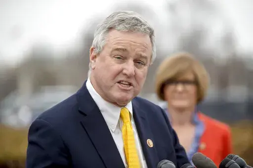 U.S. Rep. David Trone, D-Md., is seen speaking at a news conference in this Jan. 17, 2019 file photograph, taken on Capitol Hill in Washington. Trone faces Republican Neil C. Parrott in his reelection race to represent Maryland's 6th Congressional District, on Nov. 8, 2022. (AP Photo/Andrew Harnik, File)