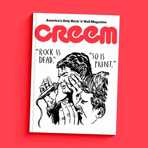 This image shows the September 2022 issue of Creem. The magazine, which billed itself as “America's only rock ‘n’ roll magazine” during two decades of existence that ended in 1989, is being revived this fall. (Creem via AP)