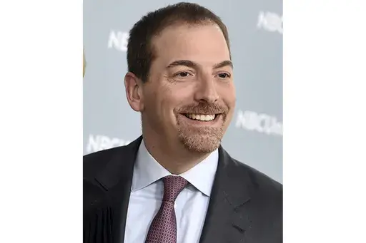 This May 14, 2018 file photo shows Chuck Todd at the 2018 NBCUniversal Upfront in New York. Chuck Todd said Sunday, June 4, 2023 he'll be leaving after a tumultuous near-decade of moderating the NBC political panel show “Meet the Press,” to be replaced in the coming months by Kristen Welker. (Evan Agostini/Invision/AP, File)