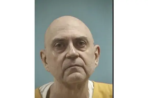 In this photo provided by the Mississippi Department of Corrections is inmate Paul West, in Pearl, Miss., on May 6, 2022. The Mississippi Supreme Court on Thursday, Jan. 25, 2024, said it would not consider an appeal from West, a former Franciscan friar who was convicted in 2022 in the 1990s sexual abuse of a student at a Catholic school in Greenwood, Miss. (Mississippi Department of Corrections via AP, File)