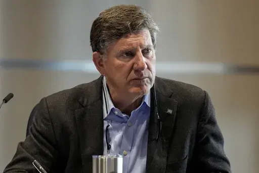 President and CEO of the Tennessee Valley Authority Jeff Lyash listens during a board of directors meeting Wednesday, May 8, 2024, in Nashville, Tenn. (AP Photo/George Walker IV, File)