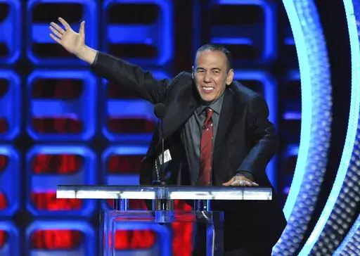 Gilbert Gottfried performs at the Comedy Central "Roast of Roseanne" in Los Angeles on Aug. 4, 2012. Gottfried’s publicist and longtime friend Glenn Schwartz said Gottfried, an actor and legendary standup comic known for his abrasive voice and crude jokes, died Tuesday, April 12, 2022. He was 67. (Photo by John Shearer/Invision/AP, File)