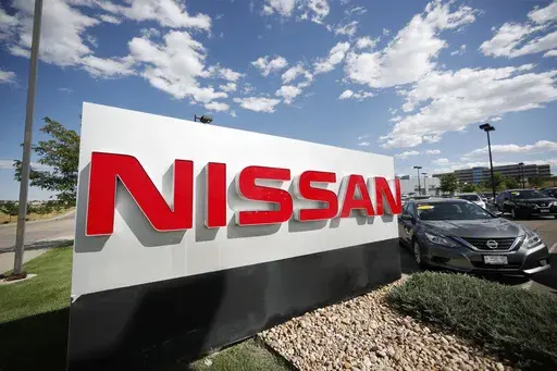 A Nissan dealership in Highlands Ranch, Colo. is shown on Aug. 15, 2019. On Wednesday, May 29, 2024, Nissan warned drivers of about 84,000 older Nissan and Infiniti vehicles not to drive them because the front passenger inflators can explode with too much force in a crash, spewing metal fragments that could kill or injure people. (AP Photo/David Zalubowski, File)