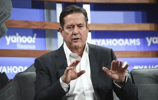 Barclays CEO Jes Staley participates in the Yahoo Finance All Markets Summit at Union West on Oct. 10, 2019, in New York. Facing lawsuits over its own relationship with Jeffrey Epstein, JPMorgan Chase on Wednesday, March 8, 2023, sued its former executive Staley, saying he knew “without a doubt” that Epstein was abusing and trafficking girls. (Photo by Evan Agostini/Invision/AP, File)