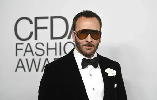 Tom Ford attends the CFDA Fashion Awards at The Pool and The Grill on Nov. 10, 2021, in New York. Estee Lauder is acquiring luxury powerhouse Tom Ford in a deal valued at $2.8 billion in a deal announced Tuesday, Nov. 15, 2022. (Photo by Evan Agostini/Invision/AP, File)