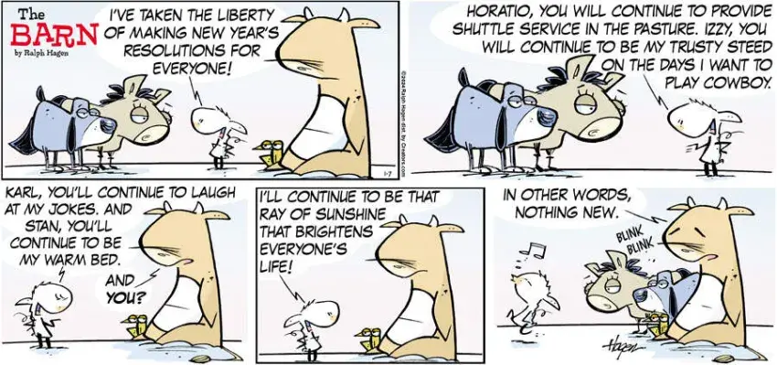 The Barn for Jan 07, 2024