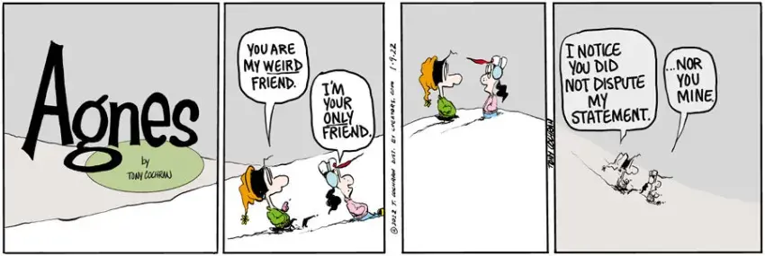 Agnes for Jan 09, 2022