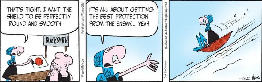 Wizard of Id for Jan 10, 2022