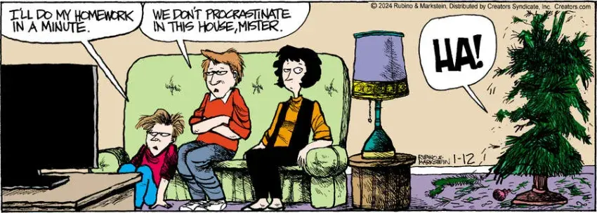 Daddy's Home for Jan 12, 2024