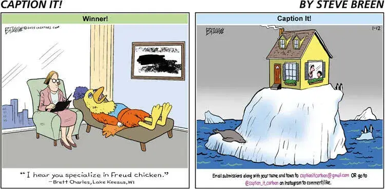 Caption It! for Jan 12, 2025