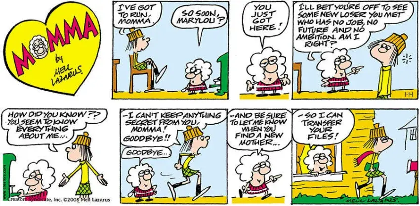 Momma for Jan 14, 2024