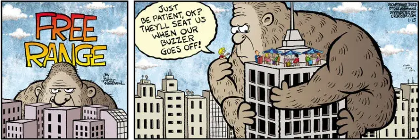 Free Range for Jan 15, 2023