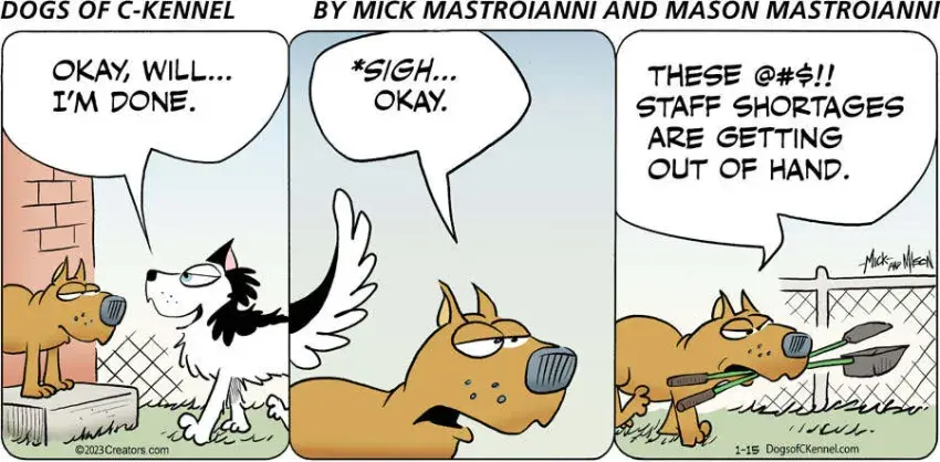 Dogs of C-Kennel for Jan 15, 2023