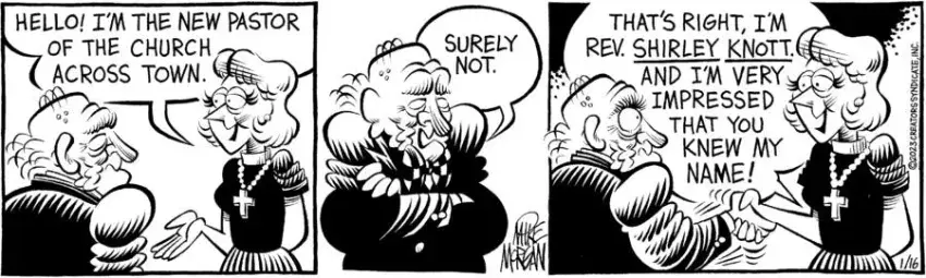 For Heaven's Sake for Jan 16, 2023