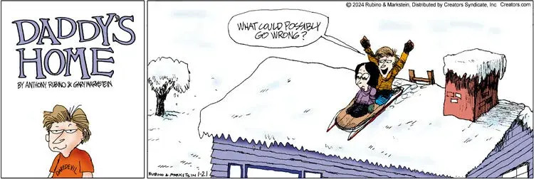 Daddy's Home for Jan 21, 2024