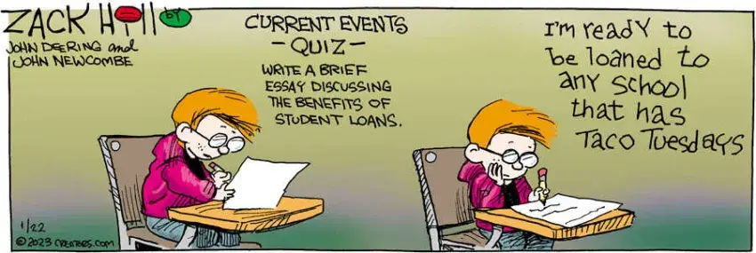 Zack Hill for Jan 22, 2023