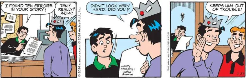 Archie for Jan 27, 2024
