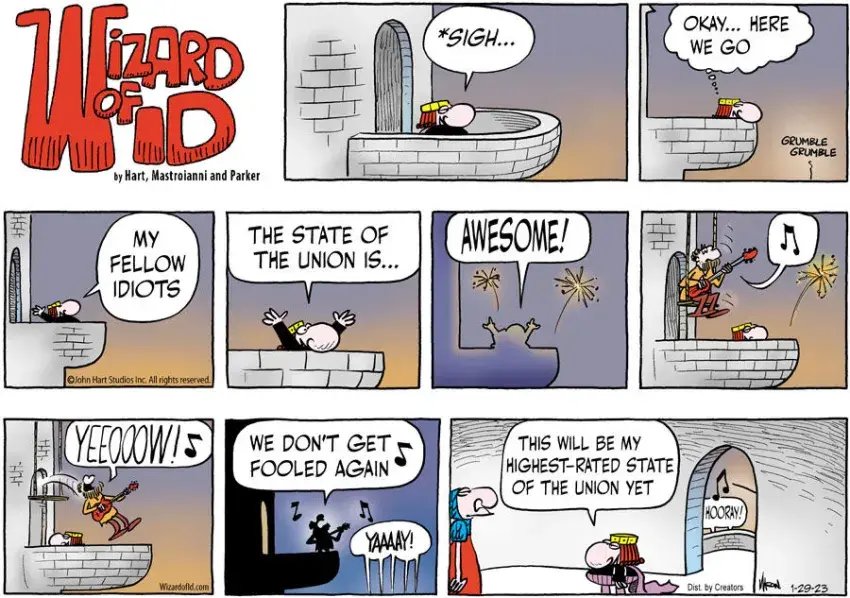 Wizard of Id for Jan 29, 2023