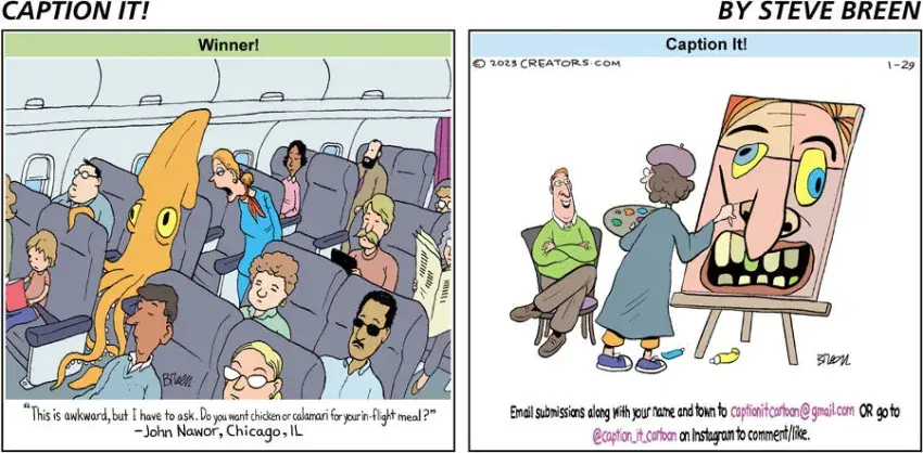 Caption It! for Jan 29, 2023