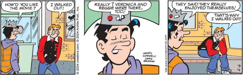 Archie for Feb 06, 2024