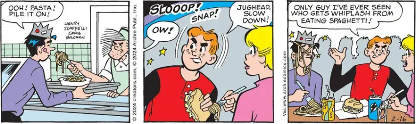 Archie for Feb 16, 2024