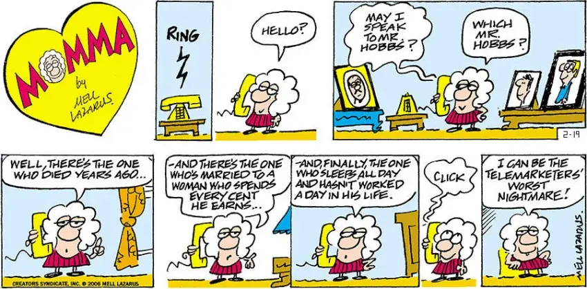 Momma for Feb 19, 2023