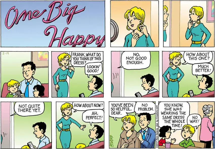 One Big Happy® for Feb 19, 2023