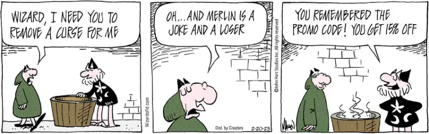 Wizard of Id for Feb 20, 2023