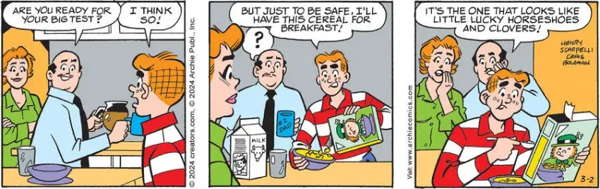Archie for Mar 02, 2024