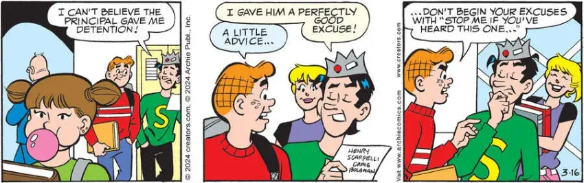 Archie for Mar 16, 2024