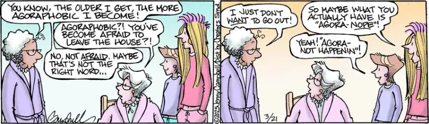 Flo & Friends for Mar 21, 2025