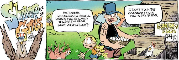 Shrimp and Grits for Mar 23, 2025