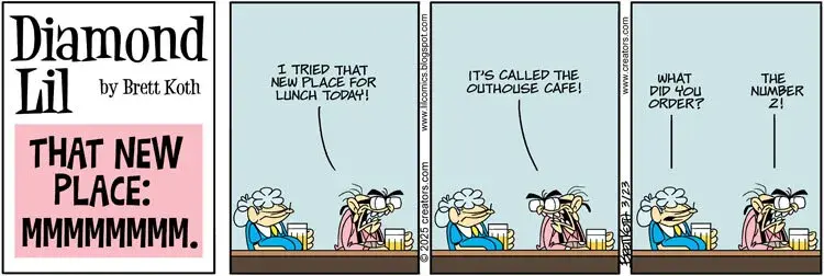 Diamond Lil for Mar 23, 2025