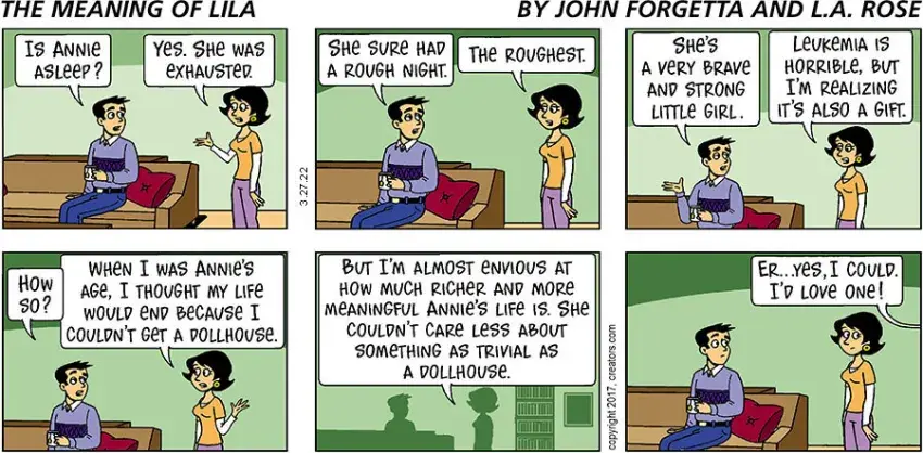 The Meaning of Lila for Mar 27, 2022