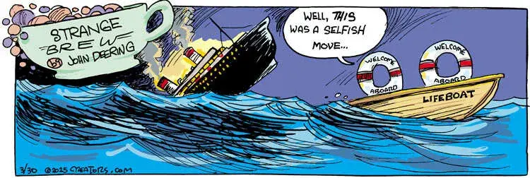 Strange Brew for Mar 30, 2025