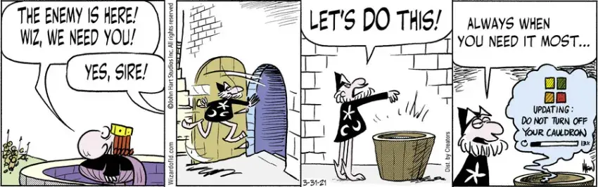 Wizard of Id for Mar 31, 2021