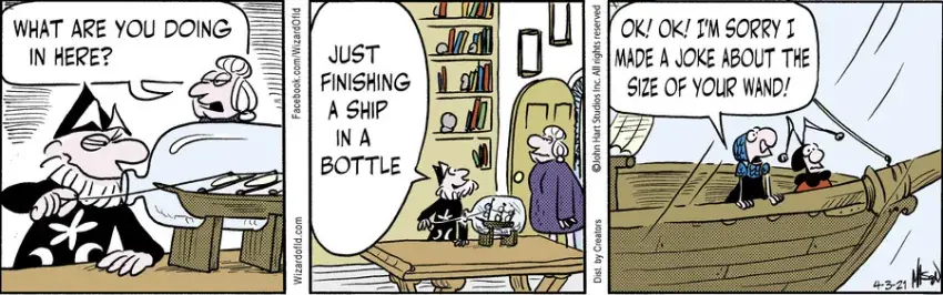 Wizard of Id for Apr 03, 2021