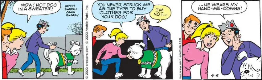 Archie for Apr 05, 2023
