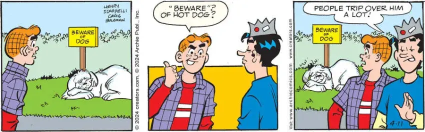 Archie for Apr 11, 2024