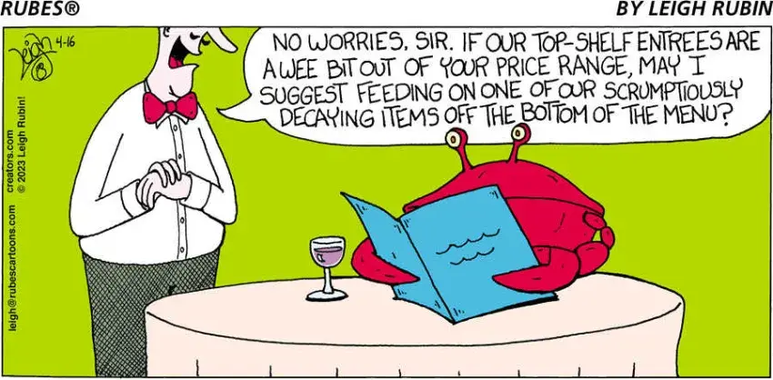 Rubes® for Apr 16, 2023