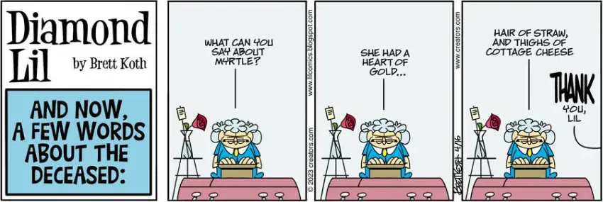 Diamond Lil for Apr 16, 2023