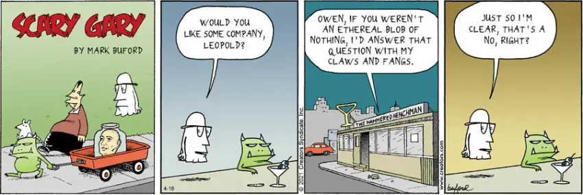 Scary Gary for Apr 18, 2021